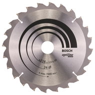 BOSCH Saw blade Optiline Wood 216 × 30 × 2.0 mm, 24 2.608.640.431 - Circular Saw Blade