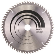 BOSCH Optiline Wood saw blade 254 × 30 × 2.8 mm, 60 2.608.640.444 - Circular Saw Blade