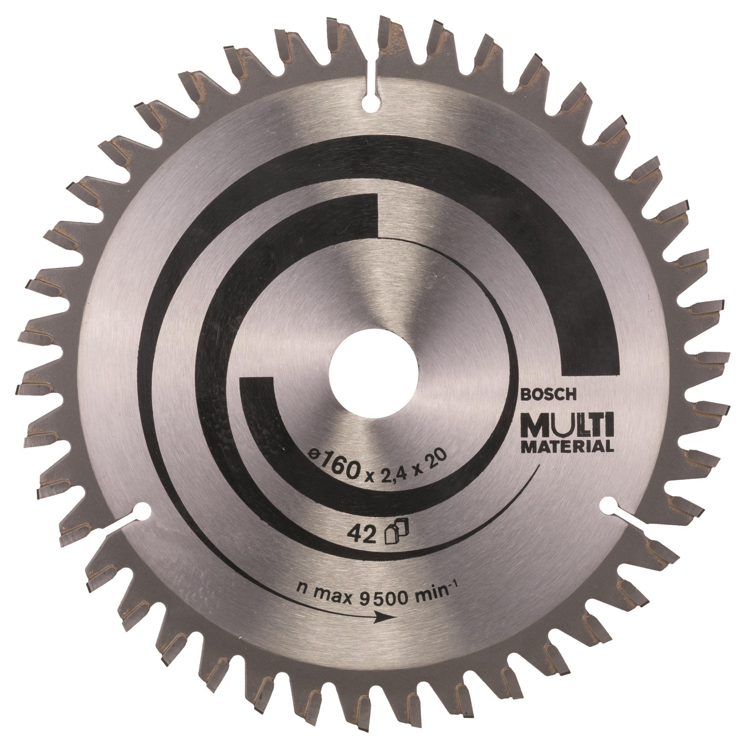 BOSCH fűrészlap Multi Material 160 x 20/16 x 2,4 mm