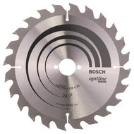 BOSCH Optiline Wood saw blade 230 × 30 × 2.8 mm, 24 2.608.640.627 - Circular Saw Blade