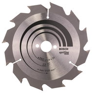 BOSCH Optiline Wood saw blade 160 × 20/16 × 1.8 mm, 12 2.608.641.170 - Circular Saw Blade