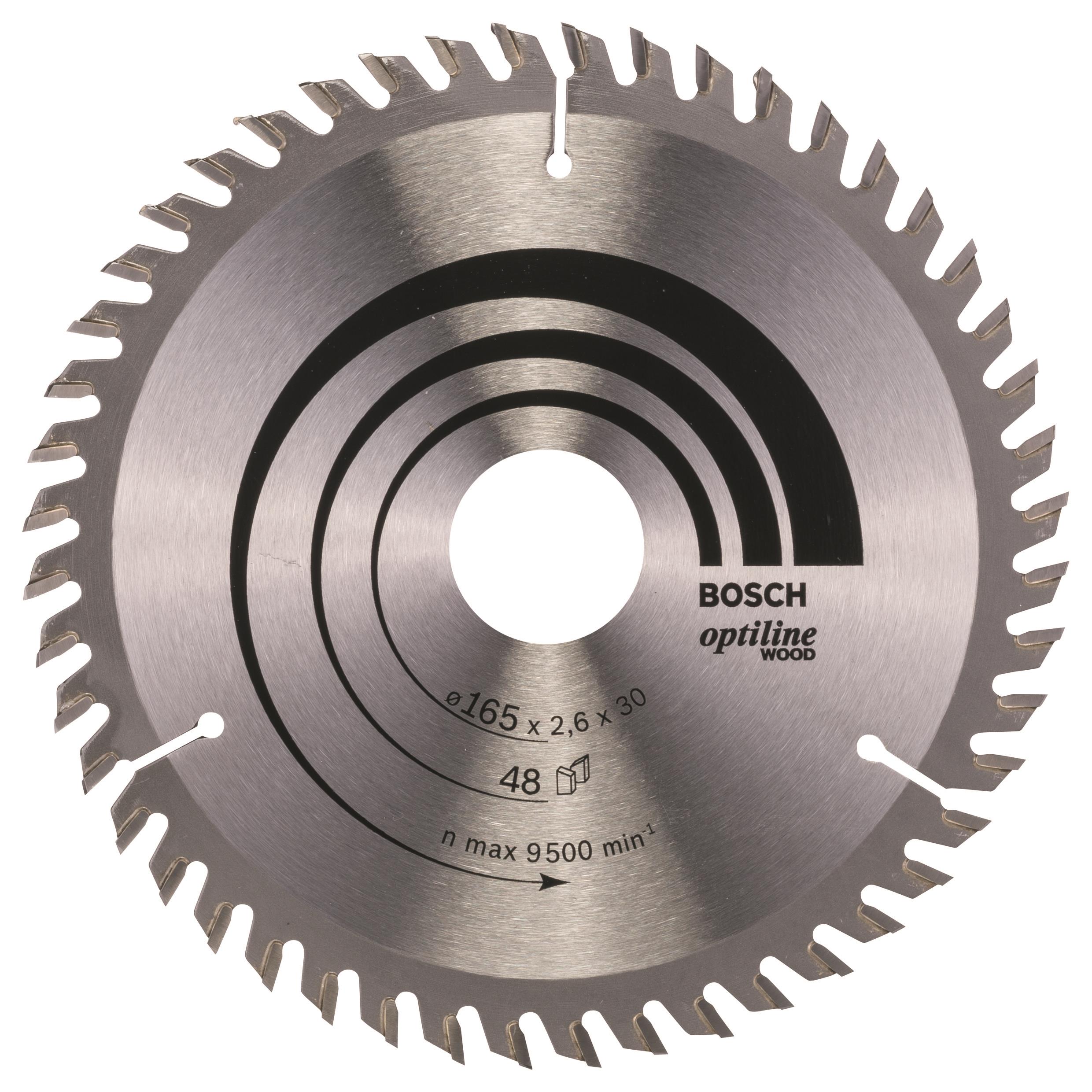 Bosch fafűrészlap Optiline Wood 165 x 30 x 2,6 mm, 48 2.608.641.175