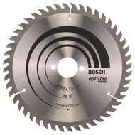 BOSCH Optiline Wood saw blade 190 × 30 × 2.0 mm, 48 2.608.641.186 - Circular Saw Blade