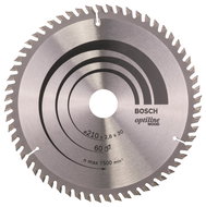 BOSCH Optiline Wood saw blade 210 × 30 × 2.8 mm, 60 2.608.641.190 - Circular Saw Blade