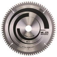 BOSCH Multi Material saw blade 260 × 30 × 3.2 mm 2.608.641.204 - Circular Saw Blade