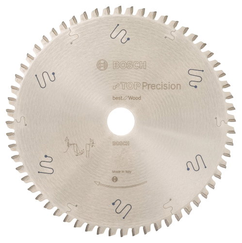 BOSCH Circular saw blade Top Precision for Wood 305 × 30 × 2.3 mm, 72 2.608.642.103 - Circular Saw Blade - Main image