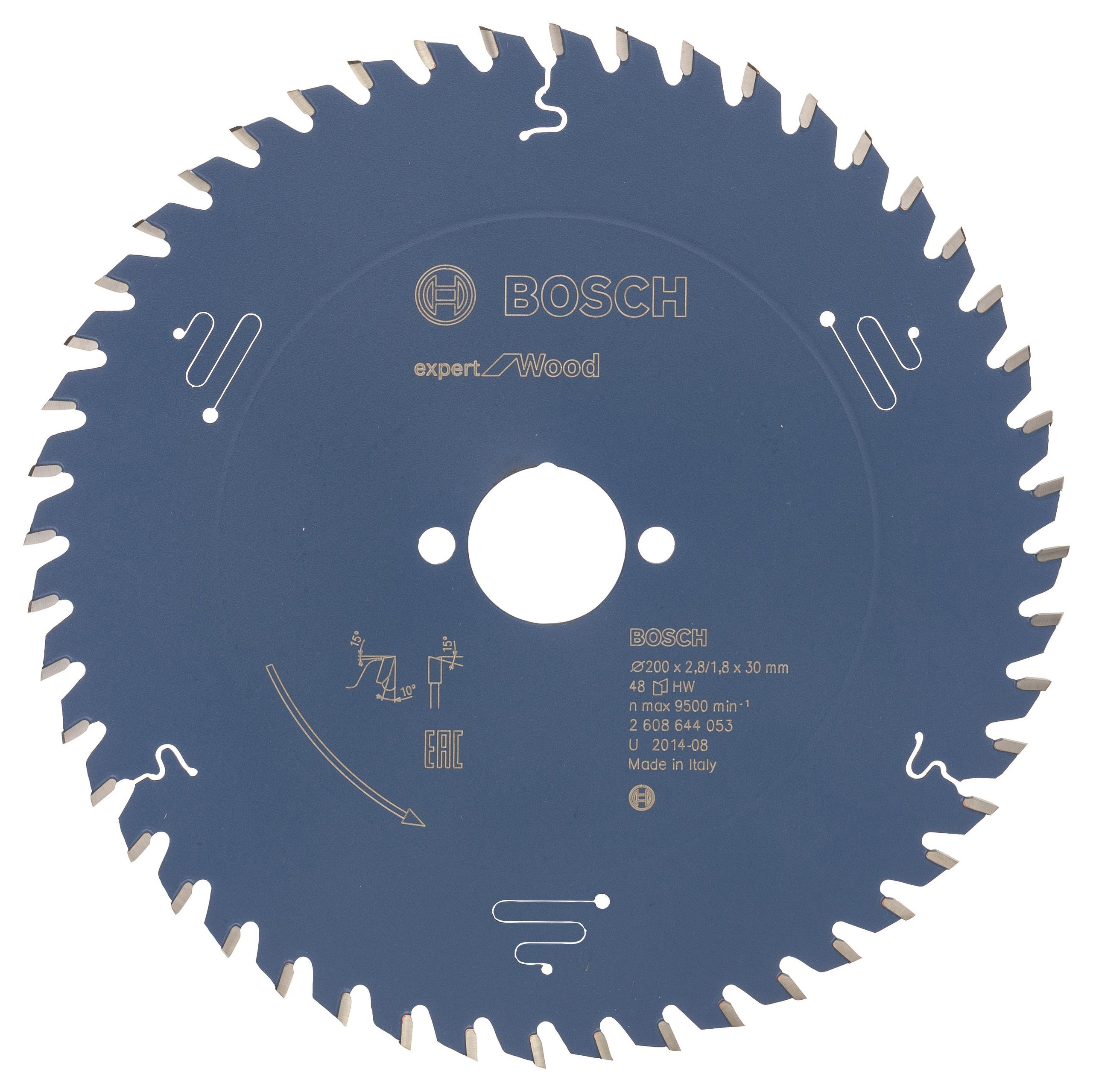 Bosch fűrészlap Expert for Wood 200 x 30 x 2,8 mm, 48 2.608.644.053