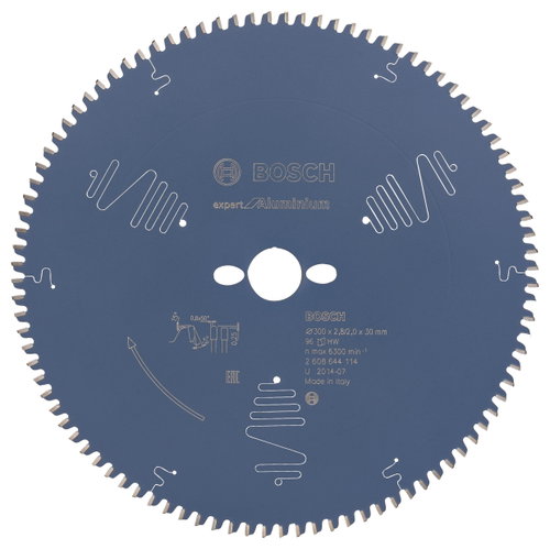 BOSCH Saw blade Expert for Aluminium 300 × 30 × 2.8 mm, 96 2.608.644.114 - Circular Saw Blade - Main image
