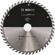 BOSCH Saw blade Standard for Wood for cordless saws 210 × 1.7/1.2 × 30 T48 2.608.837.714 - Circular Saw Blade