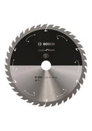 BOSCH Saw blade Standard for Wood for cordless saws 254 × 2.2/1.6 × 30 T40 2.608.837.734 - Circular Saw Blade