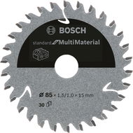 BOSCH Pilový kotouč Standard for Multi Material pro aku pily 85 × 1,5/1 × 15 T30 2.608.837.752 - Pilový kotouč