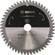 BOSCH Standard for Aluminium for cordless saws 150 × 1.8/1.3 × 20 T52 2.608.837.756 - Circular Saw Blade