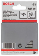 BOSCH Narrow staples for stapling machine, type 55 6 × 1.08 × 14 mm 1.609.200.371 - Heavy-Duty Staples