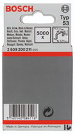 BOSCH Thin wire staples, type 53 11.4 × 0.74 × 10 mm 2.609.200.211 - Heavy-Duty Staples
