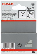 BOSCH Flat wire staples, type 57 10.6 × 1.25 × 6 mm 2.609.200.229 - Heavy-Duty Staples