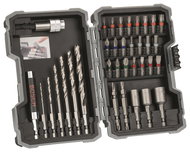 BOSCH 35-piece set of HSS spiral drills and screwdriving bits Extra Hard - Bit Set