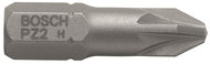 BOSCH Šroubovací bit zvlášť tvrdý Extra-Hart PZ 2, 25 mm 2.608.522.187 - Bit