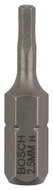 BOSCH Screwdriver bit extra hard Extra-Hart HEX 2,5, 25 mm 2.607.001.720 - Bit