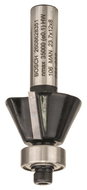 BOSCH Chamfer alignment cutter, 8 mm, D1 23.7 mm, B 5.5 mm, L 12 mm, G 54 mm, 25° 2.608.628.351 - Milling Cutter