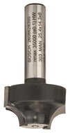 BOSCH Fréza na tvorbu hran E, 8 mm, R1 6,3 mm, D 25,4 mm, L 14 mm, G 46 mm 2.608.628.355 - Milling Cutter