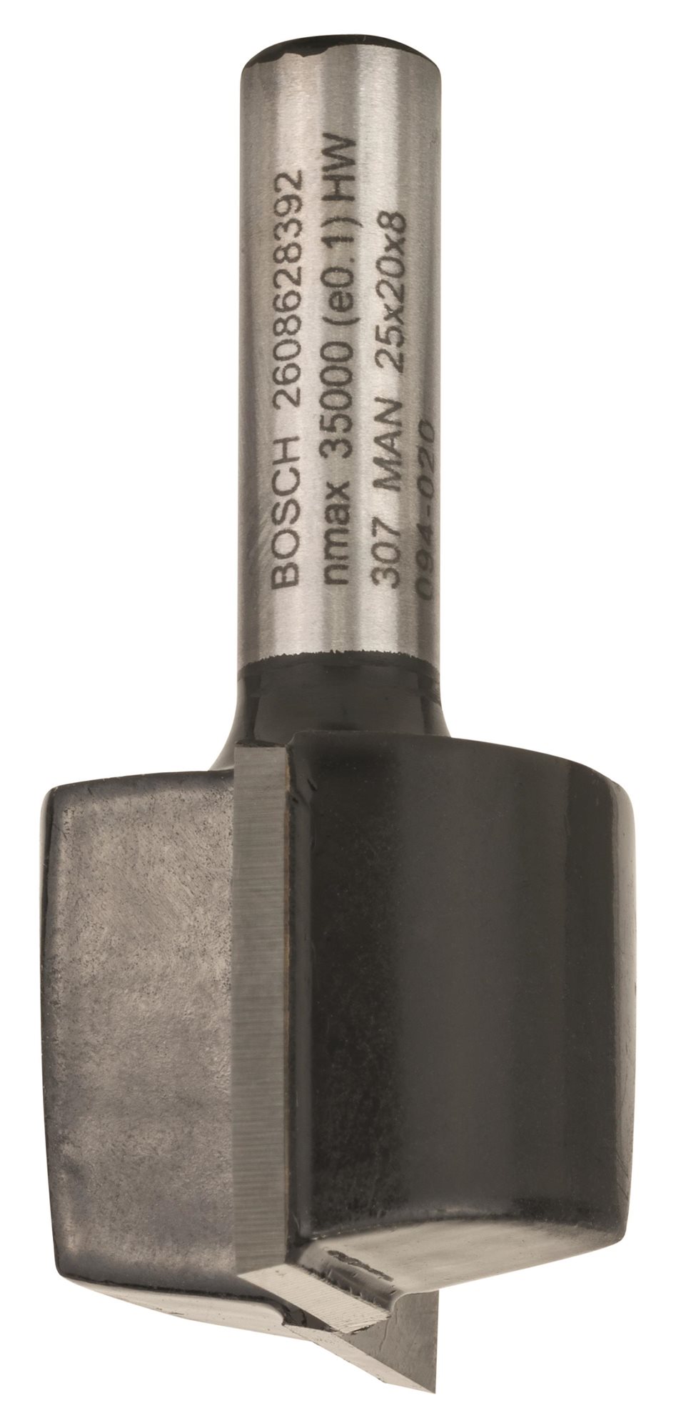 BOSCH 2608628392 horonymaró, 8 mm, D1 25 mm, L 19,6 mm, G 51 mm