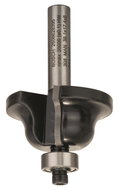 BOSCH Fréza na tvorbu hran B, 8 mm, R1 6,3 mm, B 12,7 mm, L 17 mm, G 61 mm 2.608.628.395 - Milling Cutter