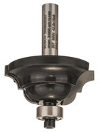 BOSCH Fréza na tvorbu hran D, 8 mm, R1 6,3 mm, B 15 mm, L 18 mm, G 60 mm 2.608.628.397 - Milling Cutter