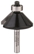 BOSCH Fazetovací fréza, 6 mm, D1 34,9 mm, B 11,1 mm, L 14,7 mm, G 56 mm, 45° 2.608.628.448 - Milling Cutter