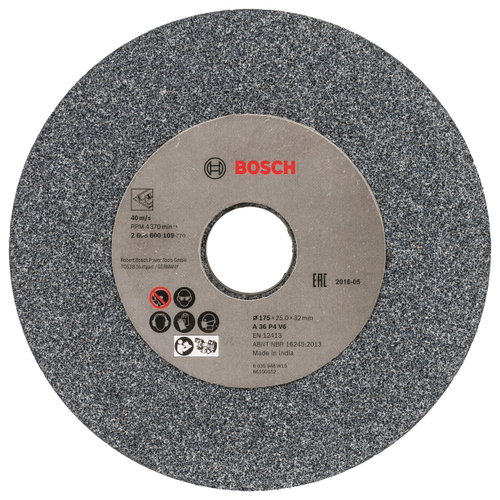 BOSCH Grinding wheel for double disc grinder 2.608.600.109 - Grinding Wheel - Main image