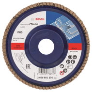 BOSCH Laminated grinding wheel X431, Standard for Metal 2.608.601.276 - Lamellar Disc