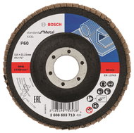 BOSCH Laminated grinding wheel X431, Standard for Metal 2.608.603.713 - Lamellar Disc