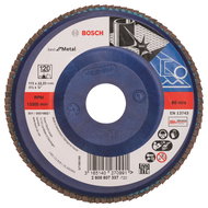 BOSCH Laminated grinding wheel X571, Best for Metal 2.608.607.337 - Lamellar Disc