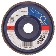 BOSCH Laminated grinding wheel X551, Expert for Metal 2.608.607.366 - Lamellar Disc