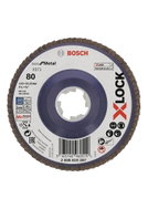 BOSCH Best for Metal System X-LOCK, straight version, plastic blade, O 115 mm, G 80, X571 2.608.619. - Lamellar Disc