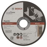 BOSCH Best for Inox - Rapido Long Life AS 60 V BF 41, 125 mm, 22,23 mm, 1,0 mm 2.608.602.221 - Cutting Disc
