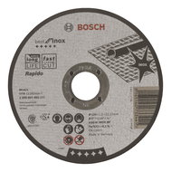 BOSCH Dělicí kotouč rovný Best for Inox – Rapido A 60 W INOX BF, 125 mm, 1,0 mm 2.608.603.492 - Cutting Disc
