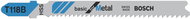 BOSCH Saw blade for oscillating saw 3 pcs T118B 2.608.631.673 - Saw Blade