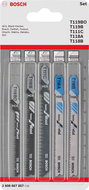 BOSCH 5-piece saw blade set Wood and Metal Basic with shank T 2.608.667.857 - Saw Blade Set