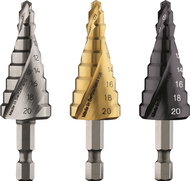 BOSCH Stepped HSS-TiN drill bits 4 - 20 mm, 70.5 mm 2.608.587.433 - Drill Bit