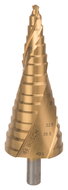 BOSCH HSS-TiN stepped drill bits M10-M40, 10.0 mm, 125.5 mm 2.608.587.434 - Drill Bit