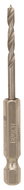 BOSCH Spiral wood drill with hexagonal shank 1/4" 3 × 33 × 74 mm 2.608.595.519 - Drill Bit