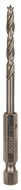 BOSCH Spiral wood drill with hexagonal shank 1/4" 4 × 43 × 88 mm 2.608.595.520 - Drill Bit