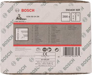 BOSCH Hřebíky s hlavou tvaru D v pásu SN34DK 90R 3,1 mm, 90 mm, bez povrchové úpravy, drážkovaný - Nails