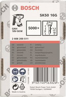 BOSCH Hřeby se zápustnou hlavou SK50 16G 1,2 mm, 16 mm, pozinkovaný 2.608.200.511 - Spikes