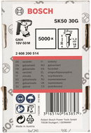 BOSCH Hřeby se zápustnou hlavou SK50 30G 1,2 mm, 30 mm, pozinkovaný 2.608.200.514 - Spikes