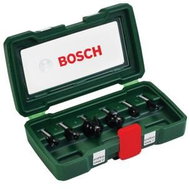 BOSCH 6dílná sada fréz TC (8mm stopka) 2.607.019.463 - Set of Cutters
