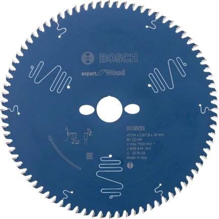 BOSCH EX WO T 254 × 30-80 2.608.644.343 - Circular Saw Blade - Main image