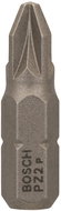 BOSCH Bit PZ2 25 mm, šestihranná stopka 1/4" ISO 1173 C6.3, mimořádně tvrdý 2.608.521.222 - Bit