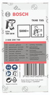 BOSCH Staples TK40 15G 1,2 mm, 15 mm, galvanized 2.608.200.700 - Heavy-Duty Staples