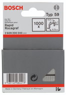 BOSCH Thin wire staples, type 59 10.6 × 0.72 × 8 mm 2.609.200.240 - Staples